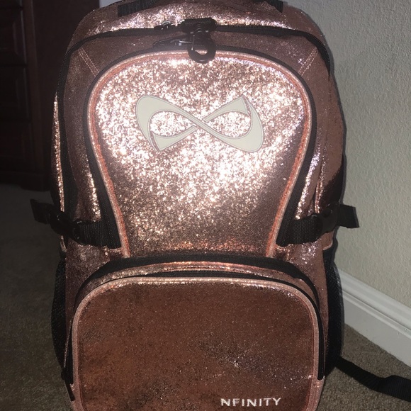 nfinity millennial pink sparkle backpack